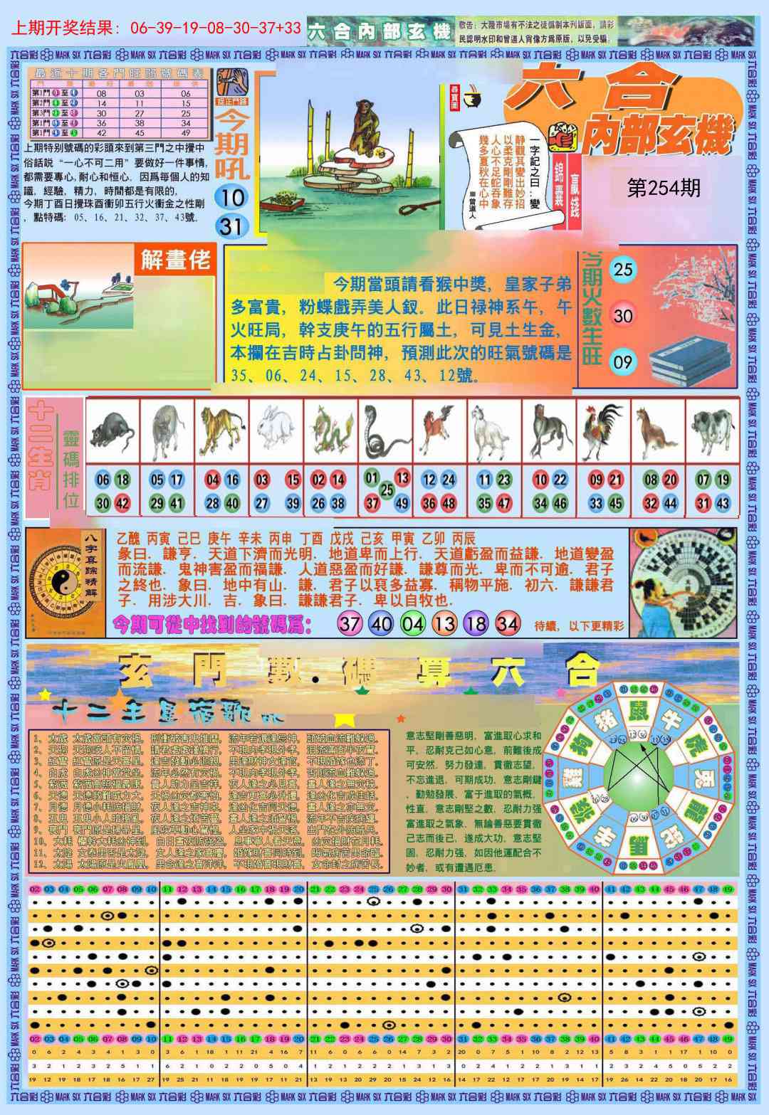 254期(新版)内部玄机A[图]