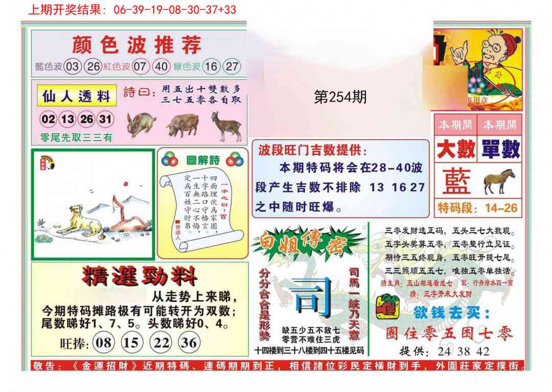 254期金运招财[图]