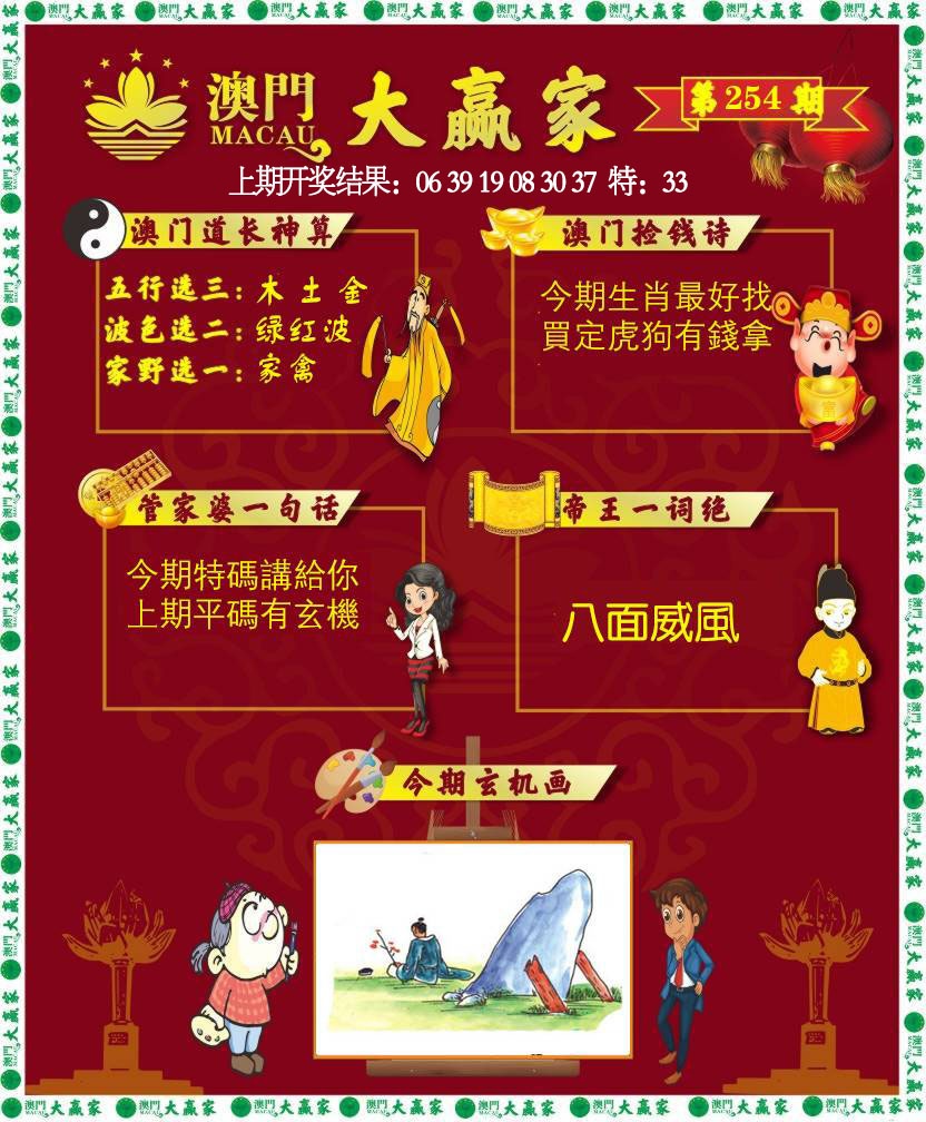 254期大赢家[图]