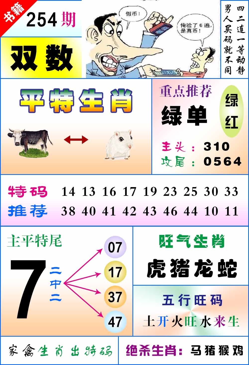 254期澳门风水平特[图]