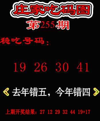 255期庄家吃码图[图]