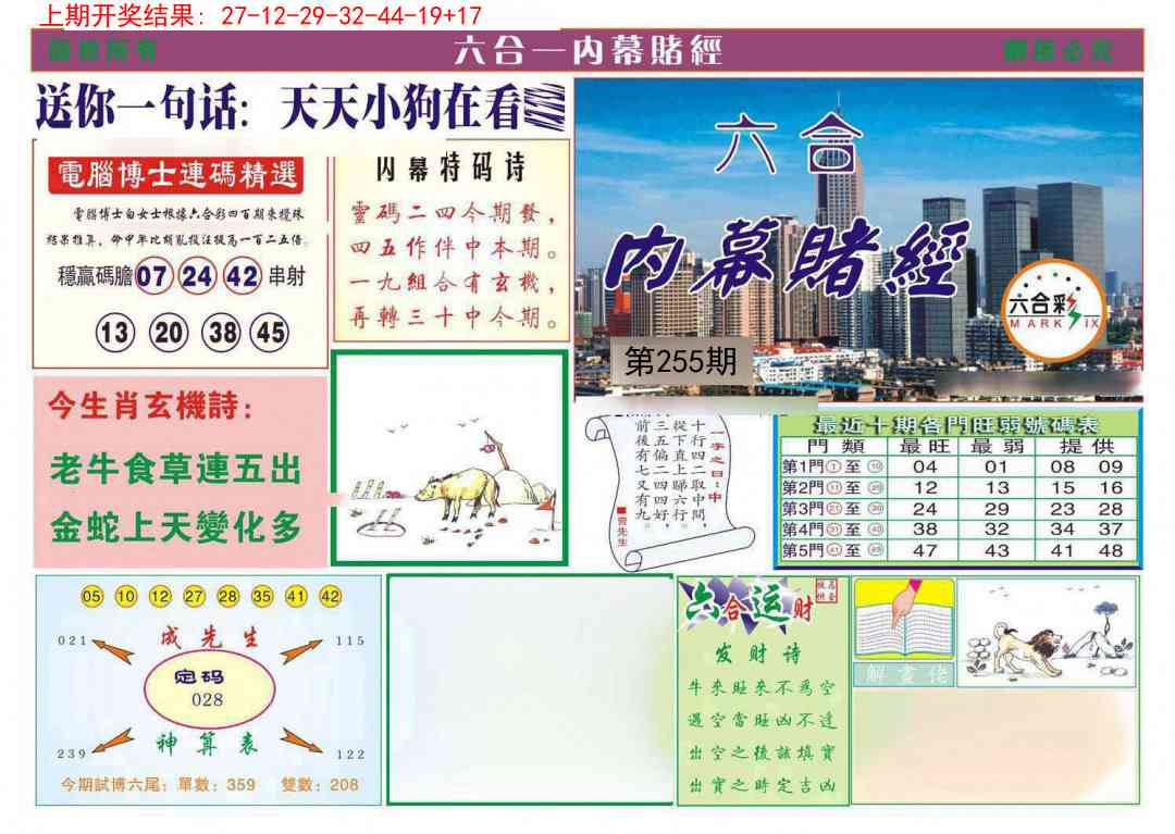 255期内幕赌经[图]