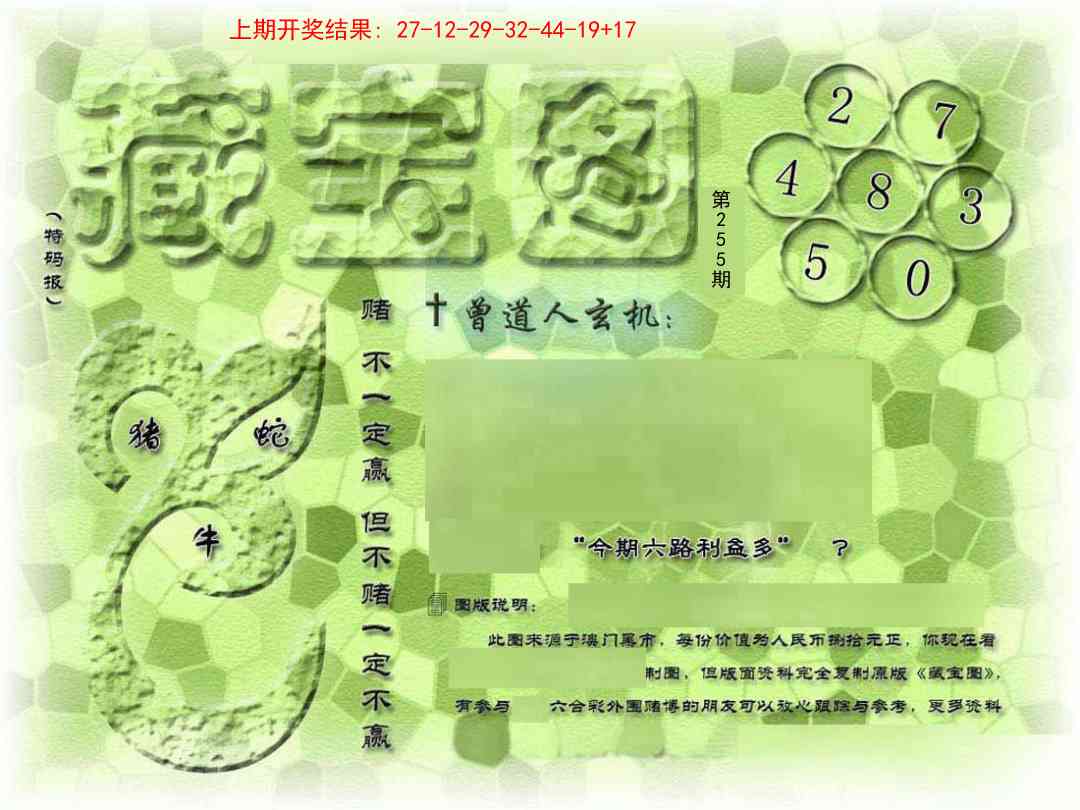 255期假新藏宝图[图]