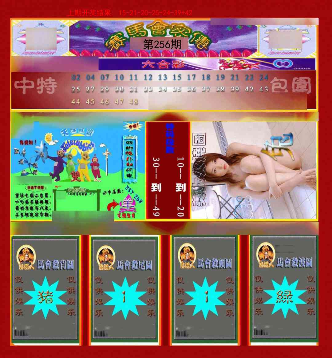 256期赛马会密传[图]