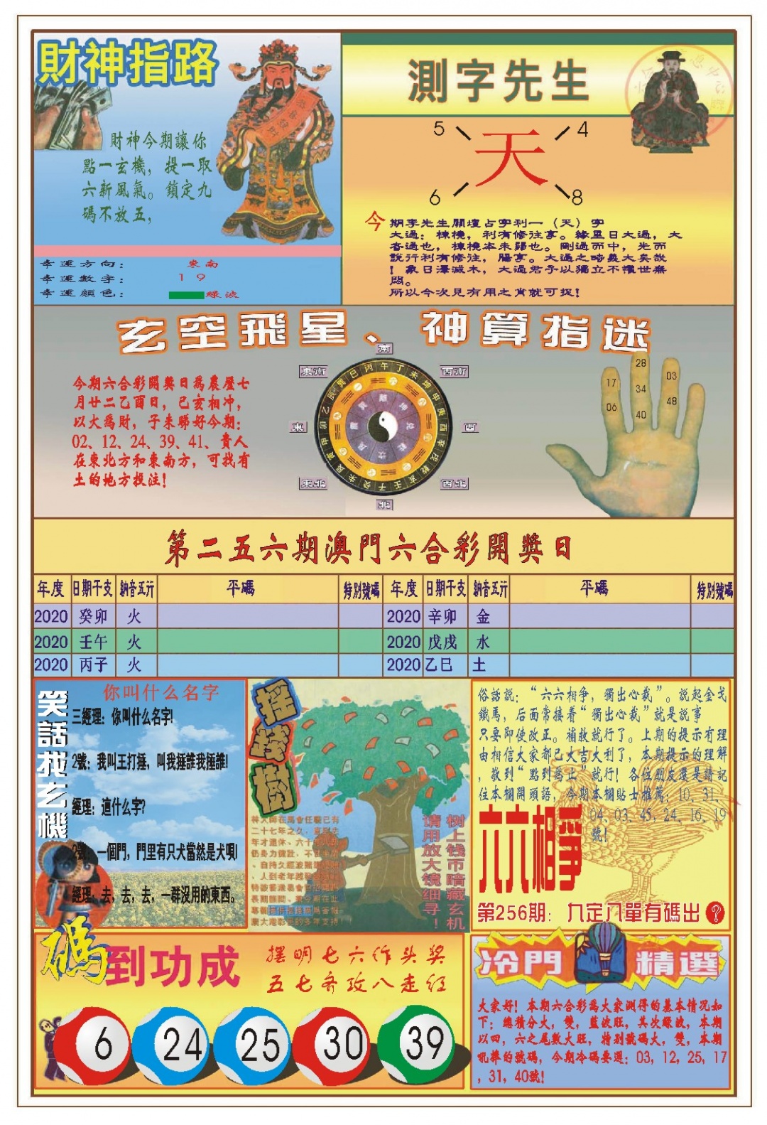 256期(新版)四柱预测B[图]