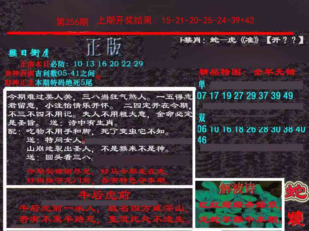 256期新港内幕[图]