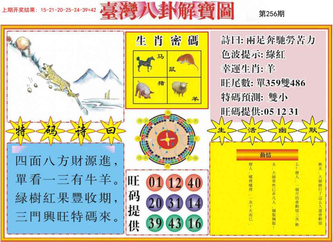 256期台湾八卦解宝图[图]