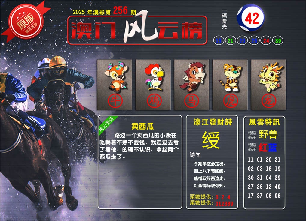 256期澳门风云榜[图]