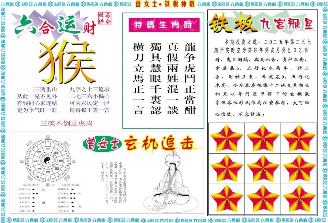 257期曾女士铁板神数B[图]