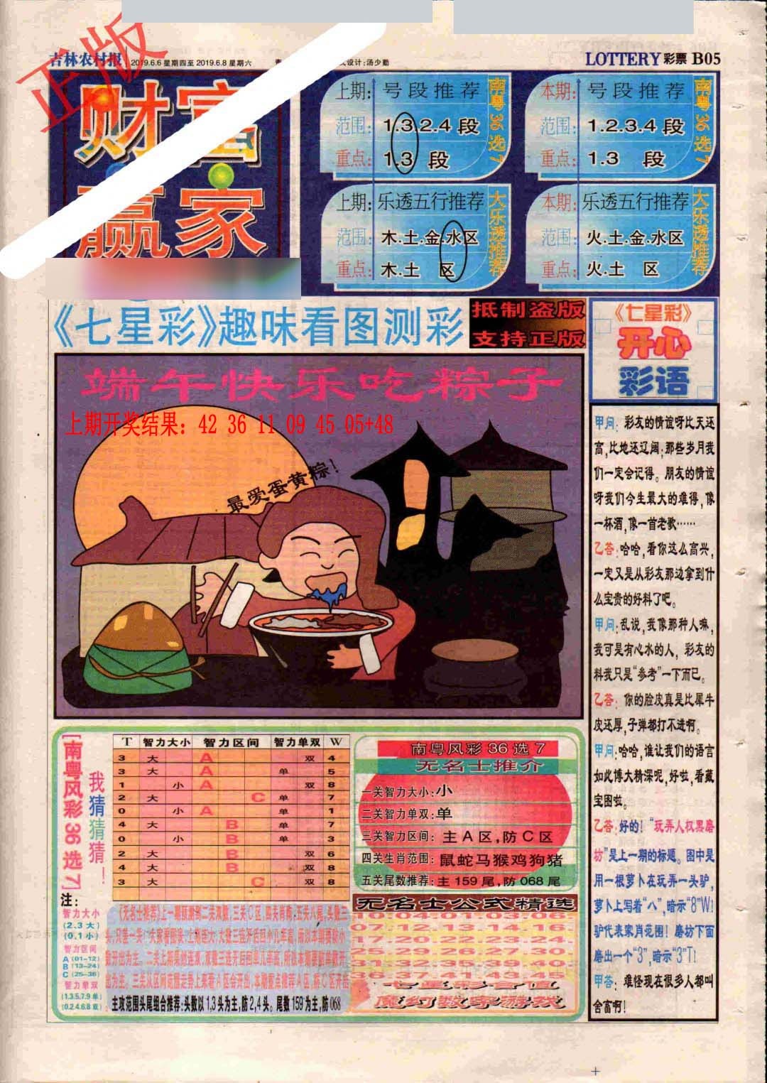 257期财富赢家（七星彩）[图]