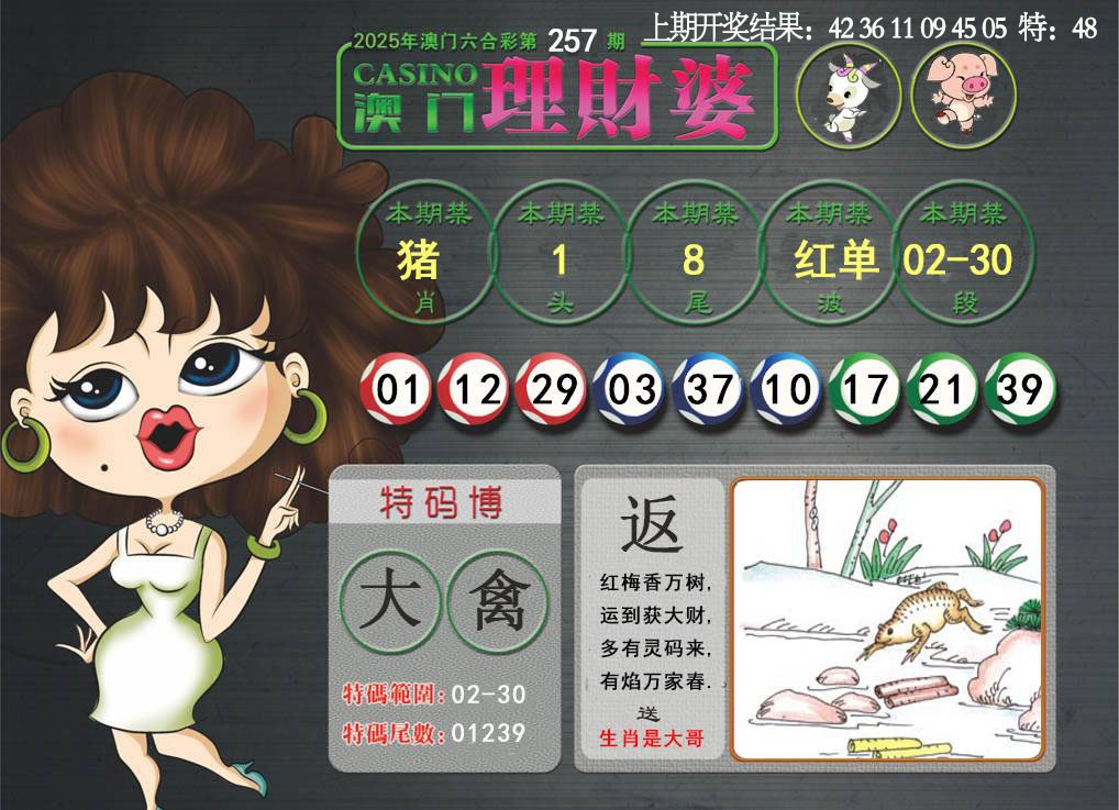 257期澳门理财婆[图]