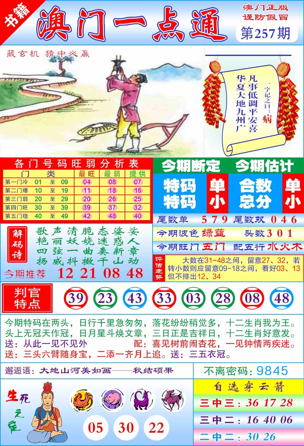 257期澳门一点通[图]