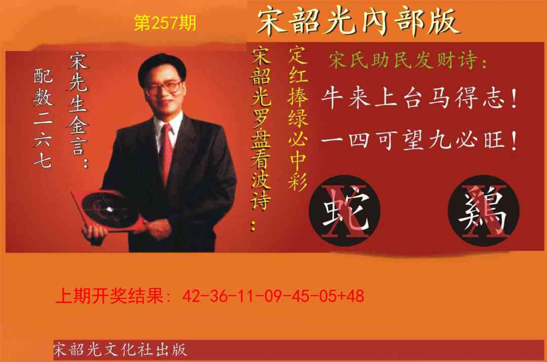 257期宋韶光内部版[图]