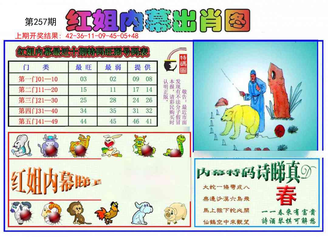 257期红姐内幕出肖[图]