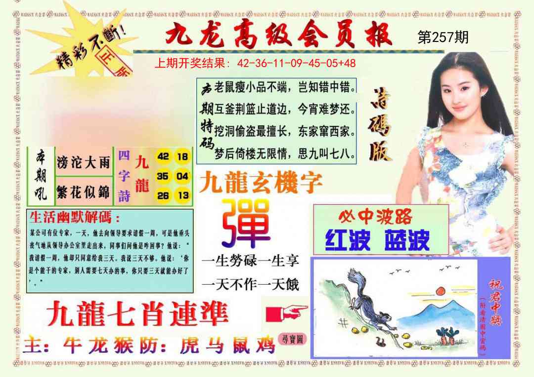 257期九龙高级会员报[图]