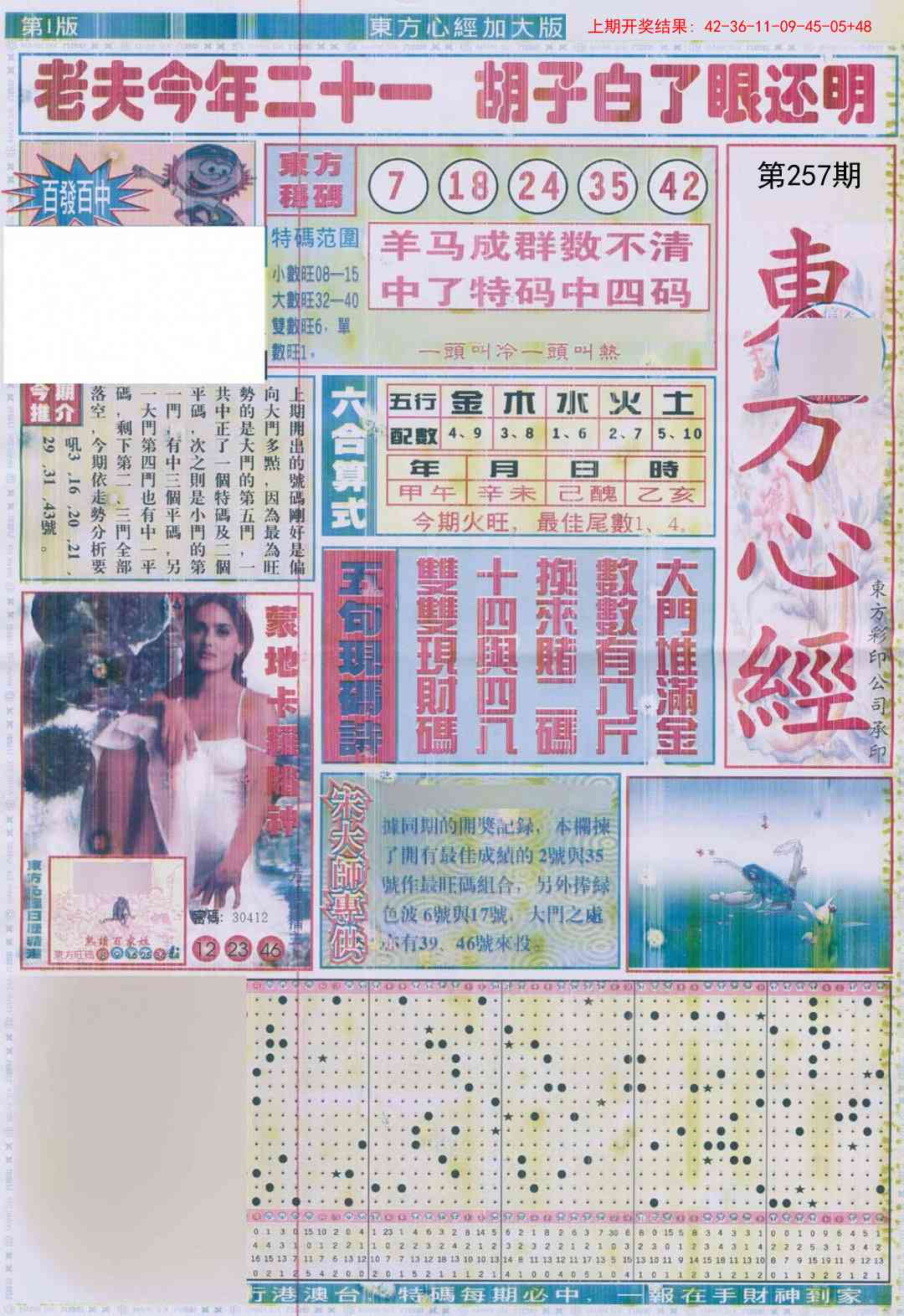 257期东方心经A加大版[图]