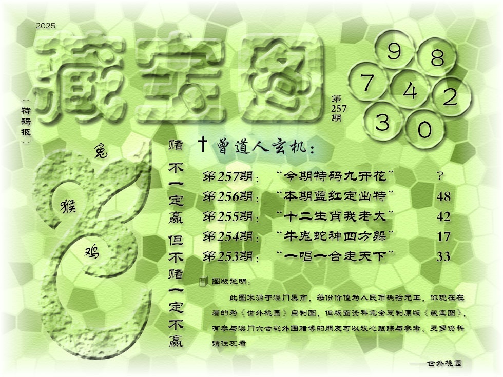 257期《藏宝图》[图]