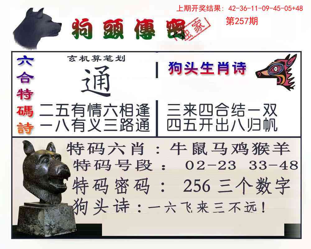 257期狗头传密[图]