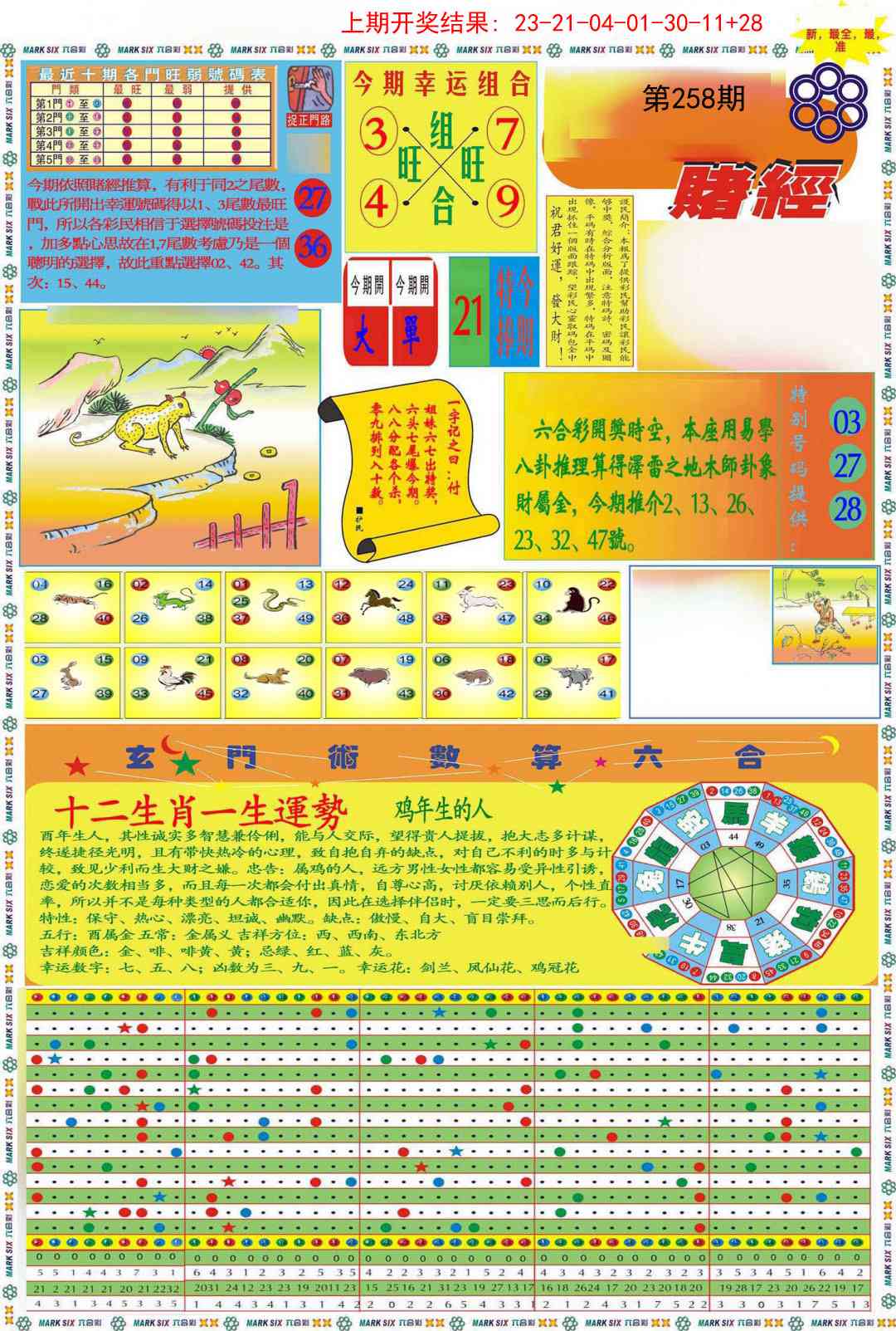 258期九龍赌经A(推荐)[图]