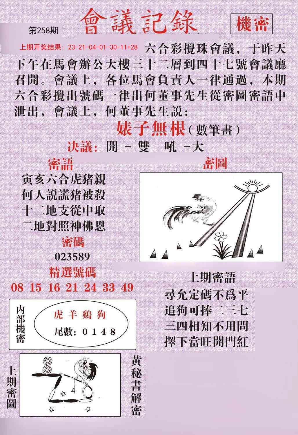 258期会议记录[图]