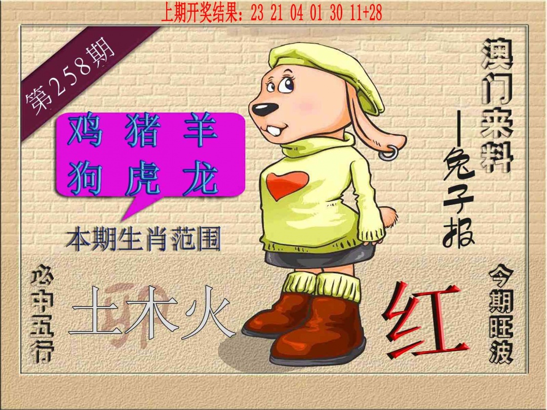 258期(来料)兔报[图]