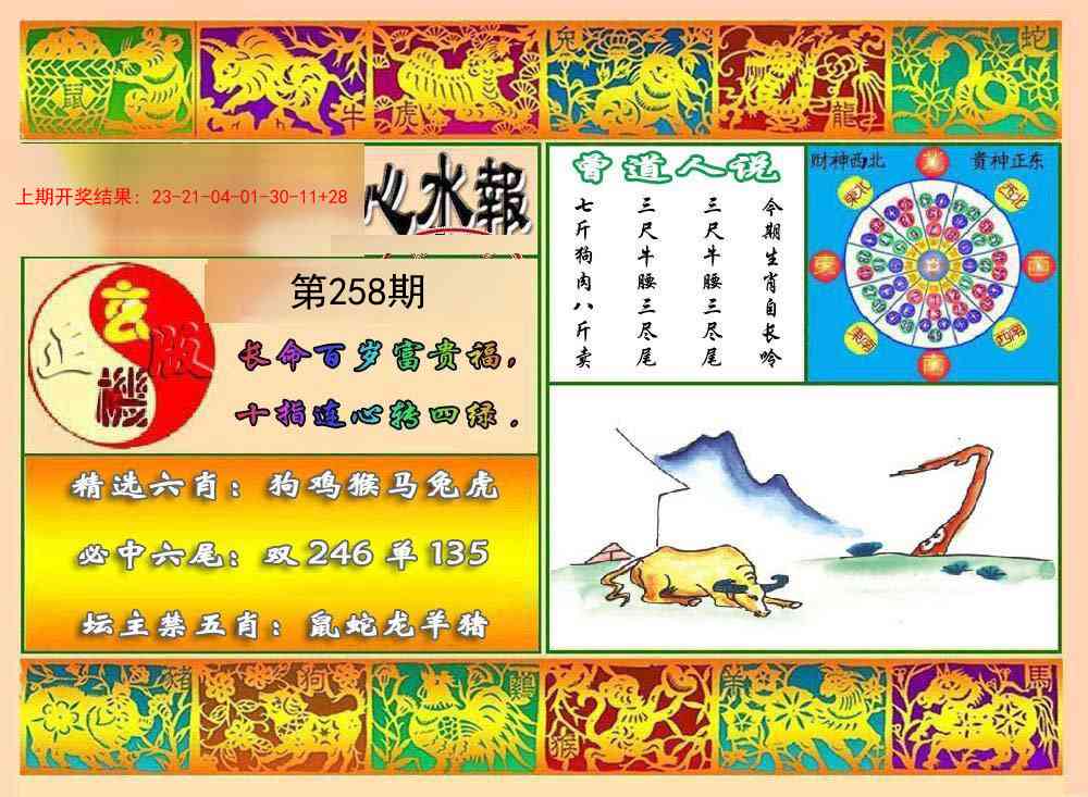 258期九龙心水报[图]