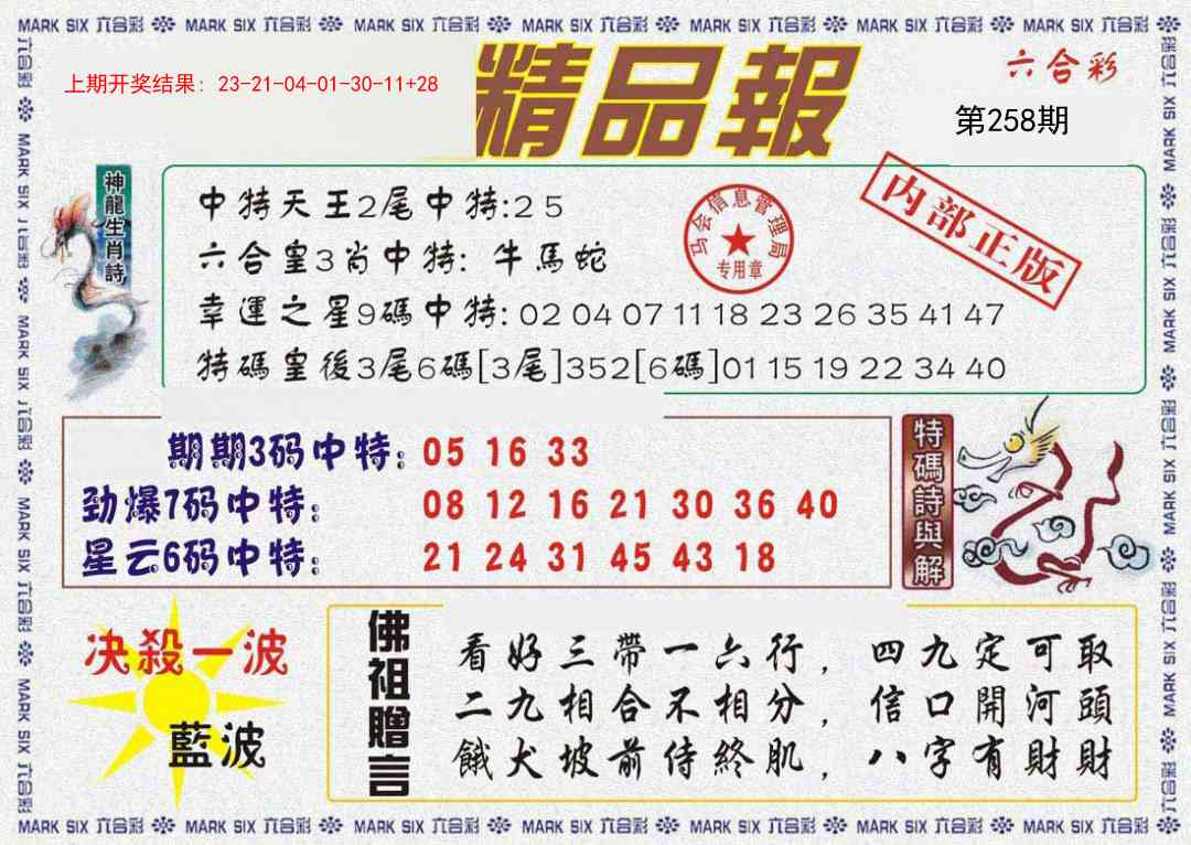 258期精品报[图]