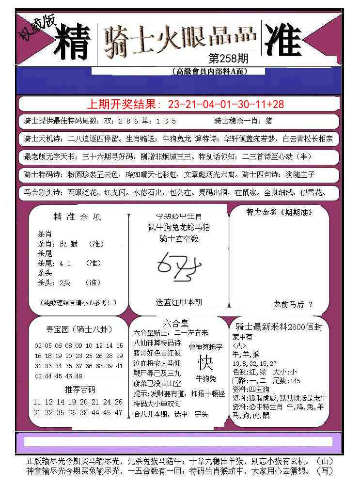 258期骑士火眼晶晶B[图]