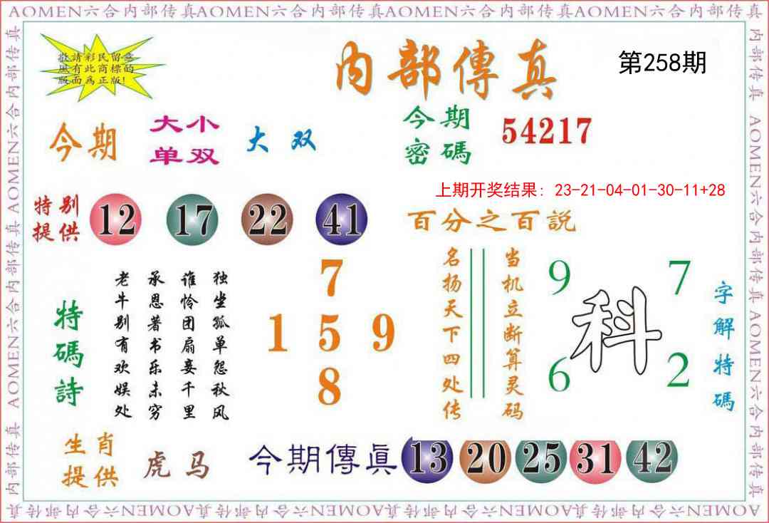 258期内部传真[图]