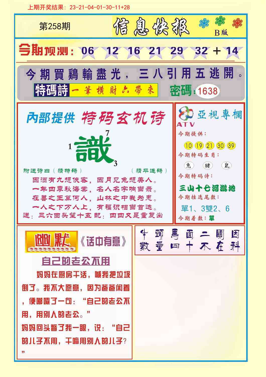 258期信息快报B[图]