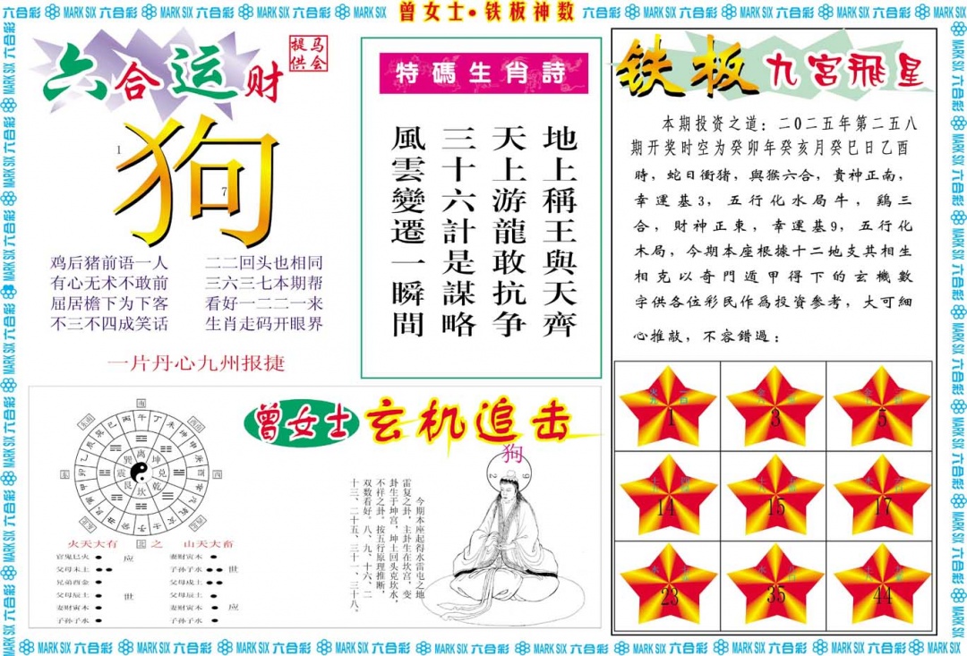 258期曾女士铁板神数B[图]