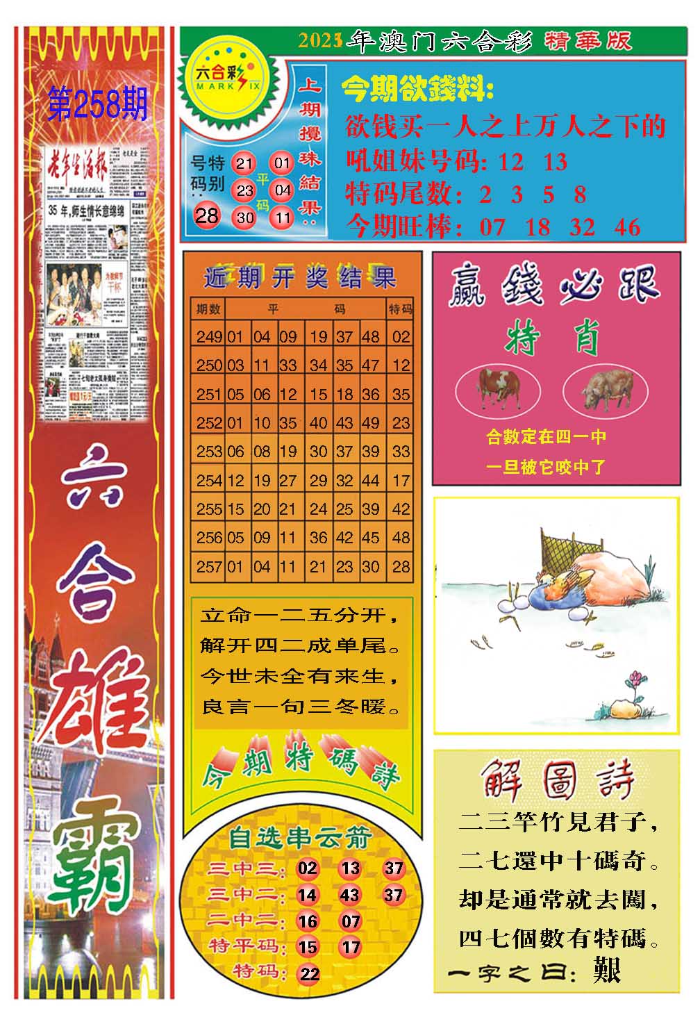 258期六合雄霸[图]