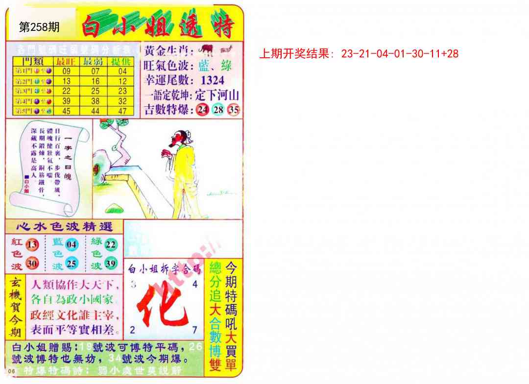 258期白小姐透特[图]