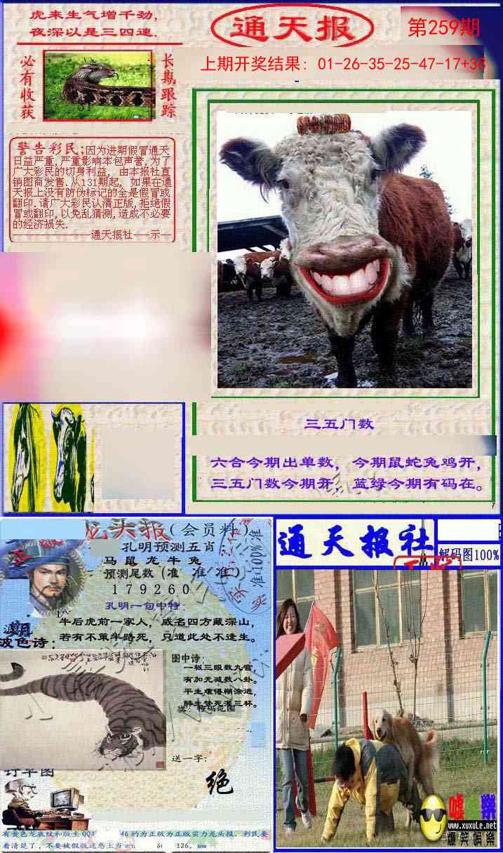 259期实力通天报[图]