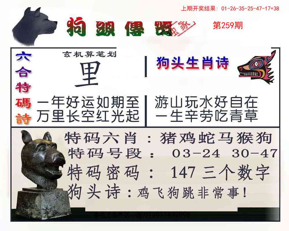 259期狗头传密[图]