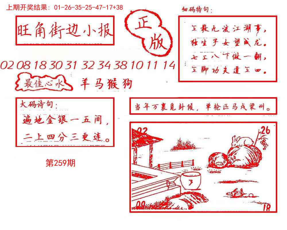 259期旺角街边小报[图]