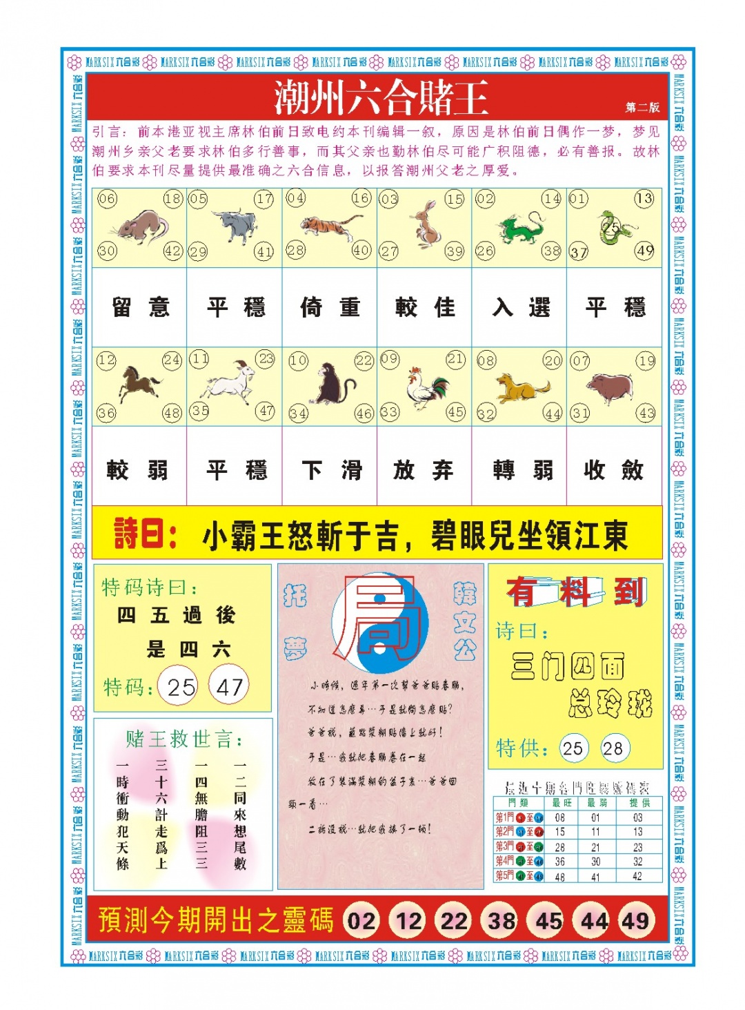 260期潮州六合赌王B[图]