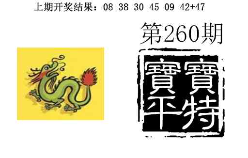 260期宝宝平特[图]