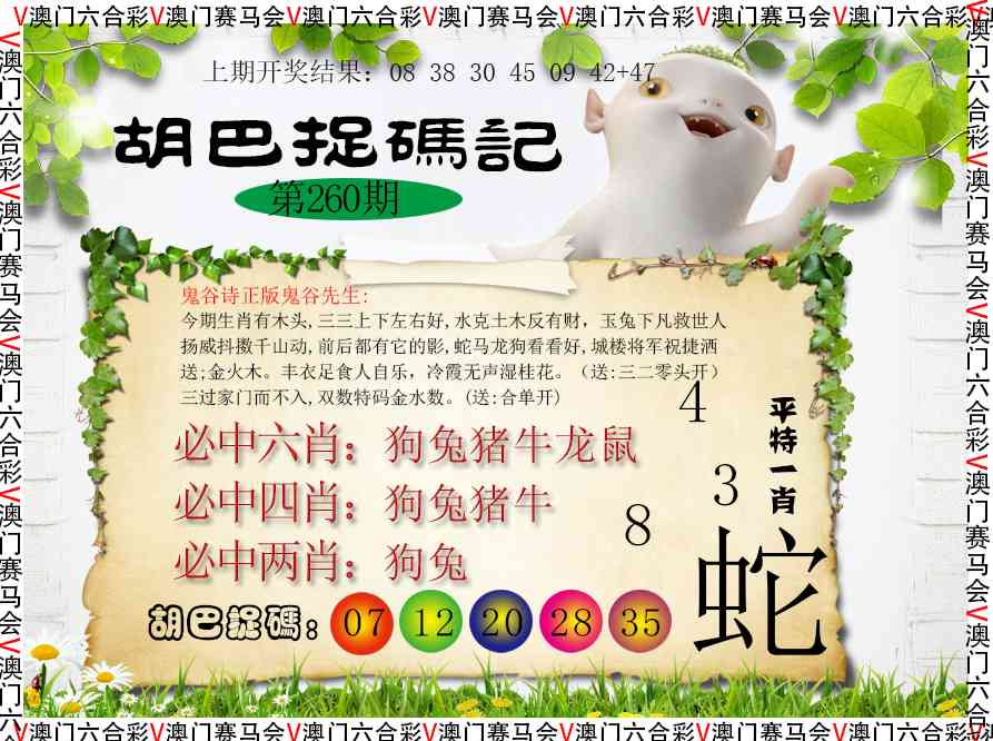 260期胡巴抓码记[图]