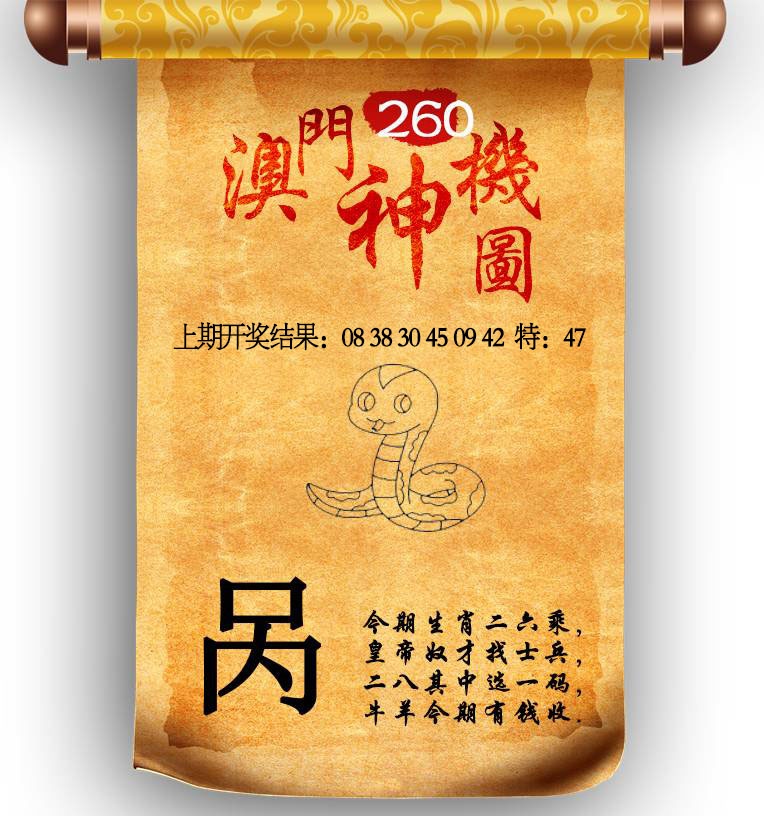 260期澳门神机图[图]