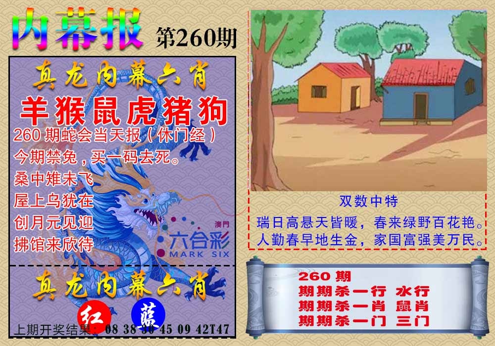 260期真龙内幕报[图]