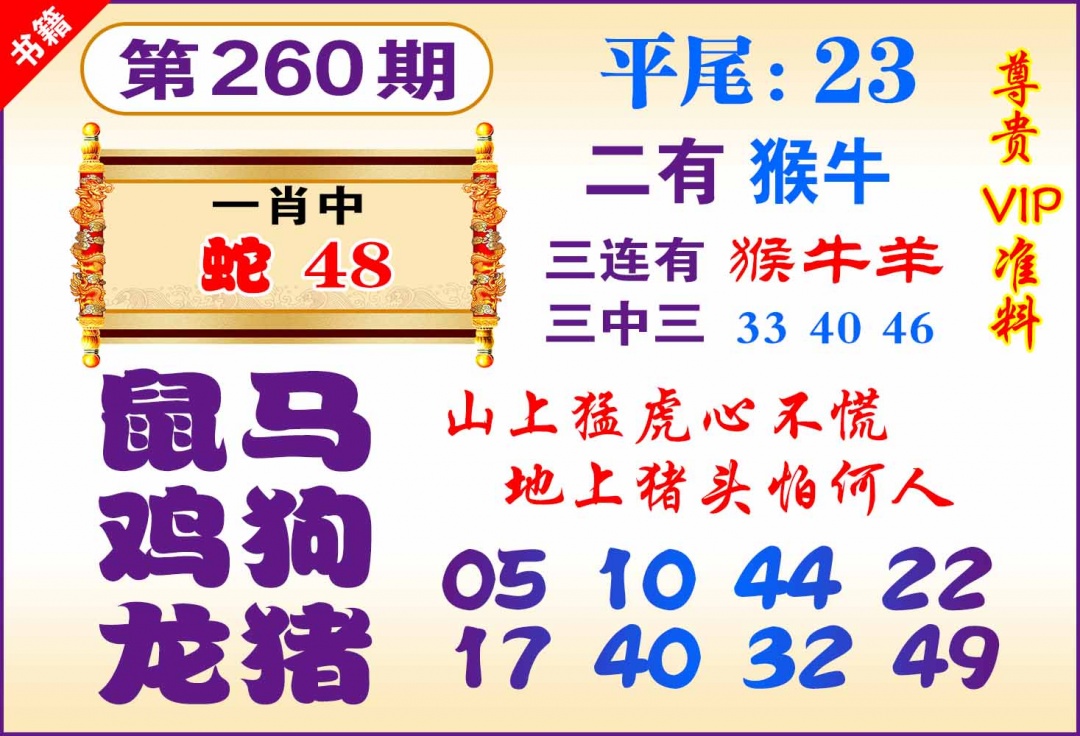 260期澳门九龙天书[图]