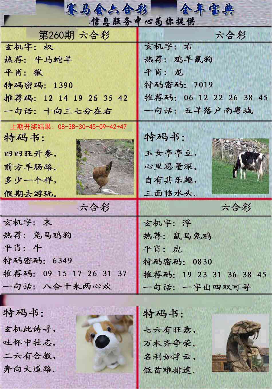 260期宝典报[图]