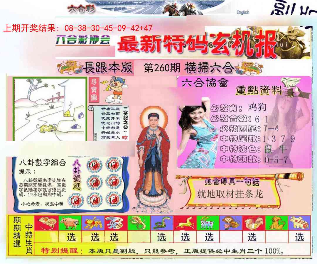 260期九龍内幕玄机报[图]