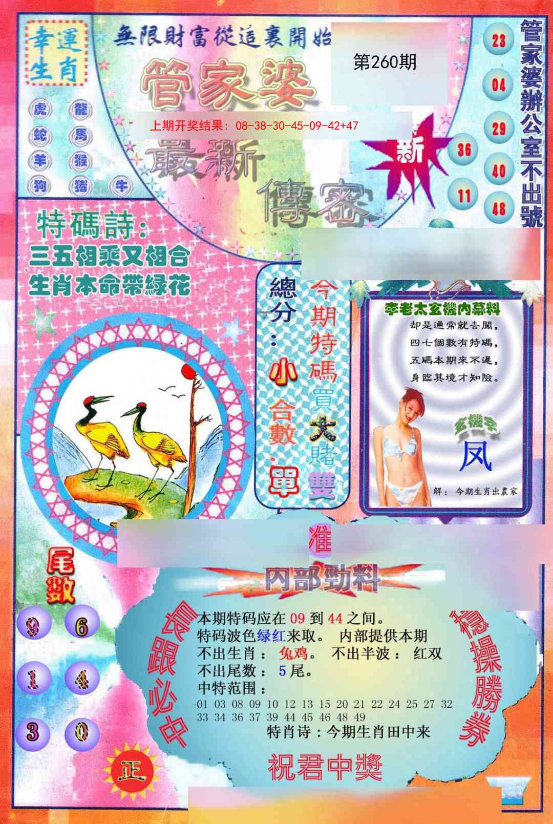 260期管家婆新传密[图]