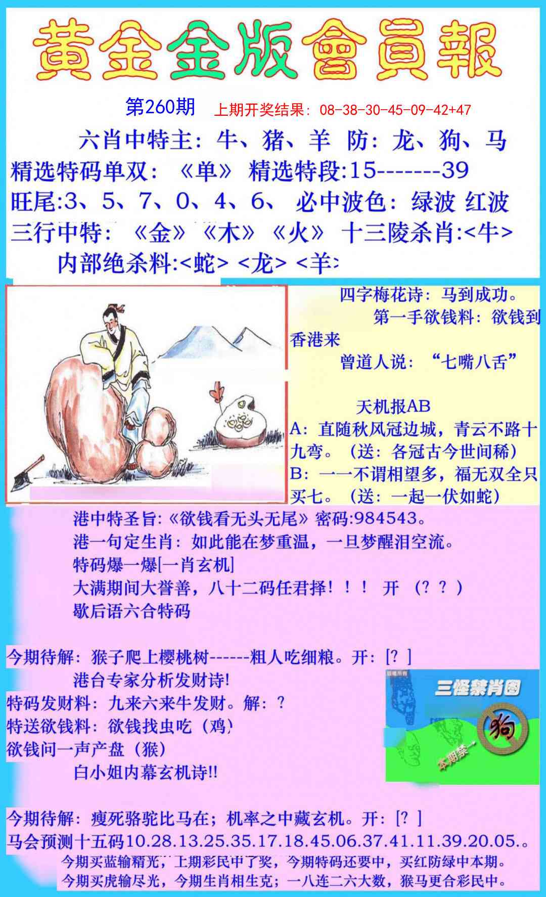 260期黄金金版会员报[图]