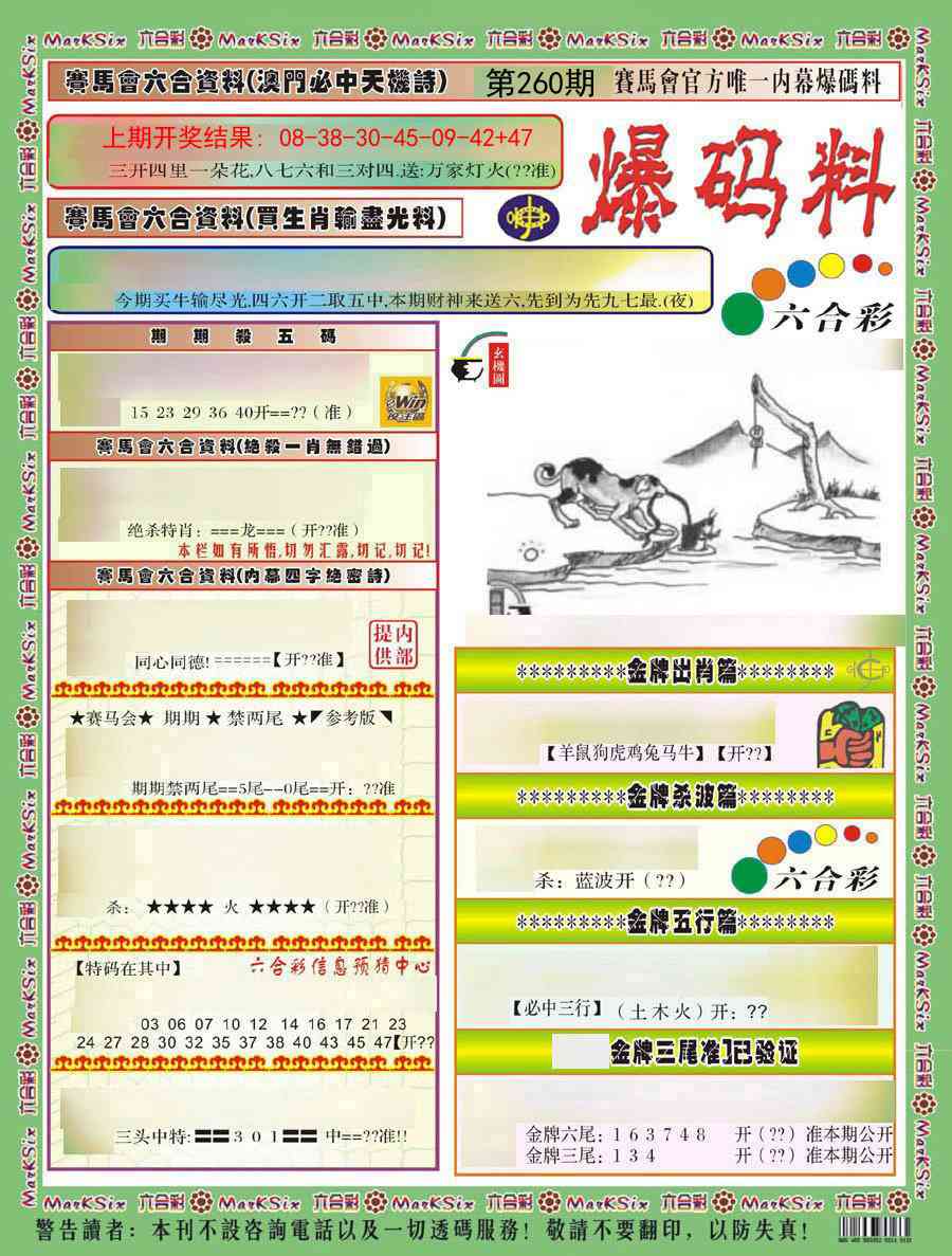 260期爆码料A)[图]