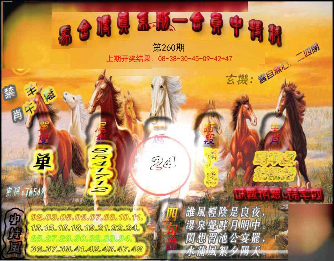 260期马会传真-会员报[图]