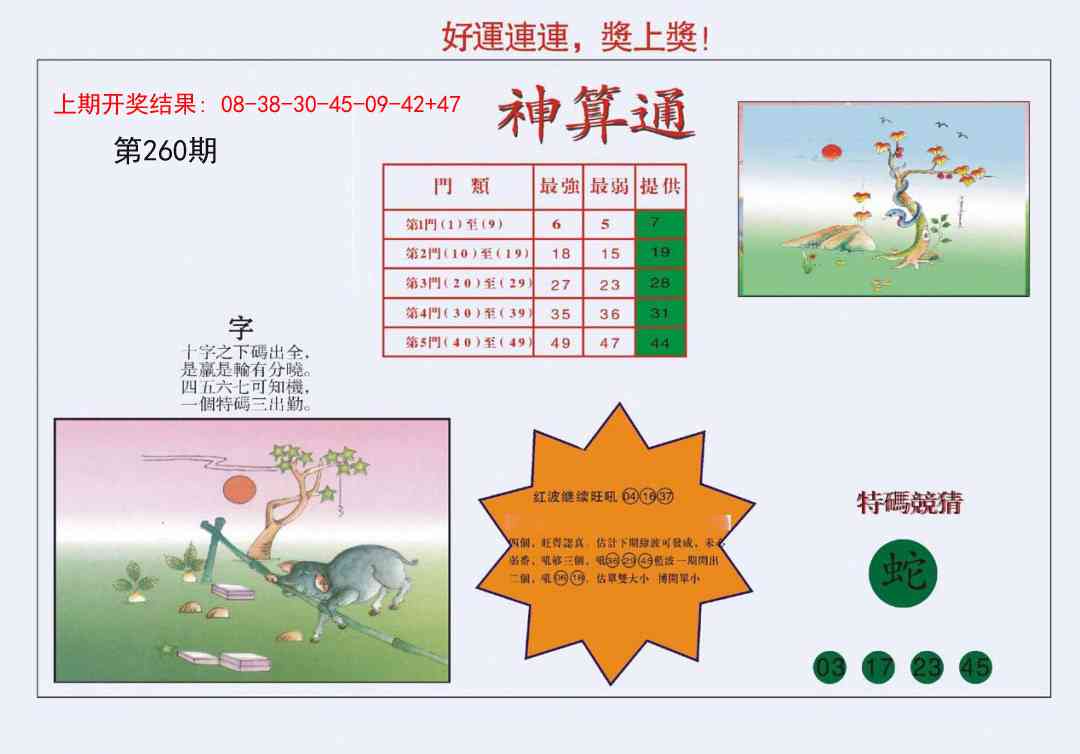 260期4-台湾神算[图]