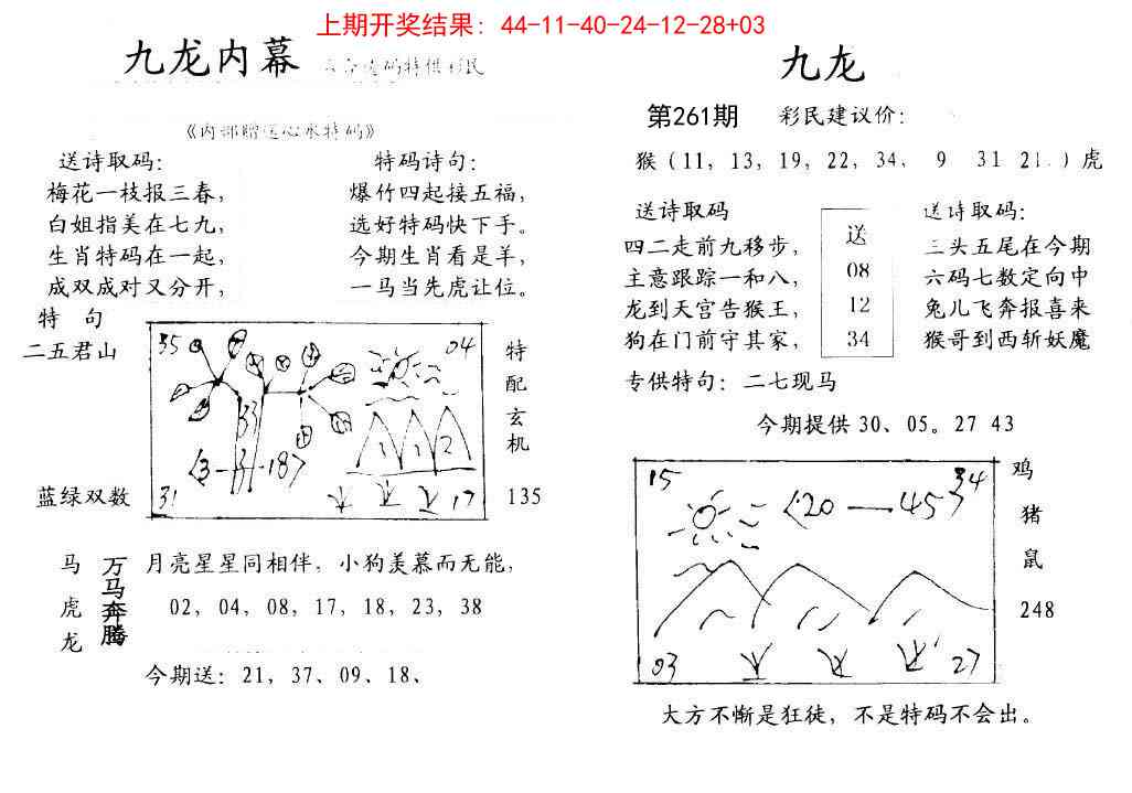 261期九龙内幕[图]